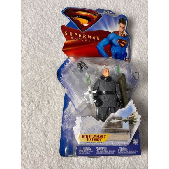 Mattel Superman Returns Missile Launching Lex Luthor Figure - Picture 3 of 7